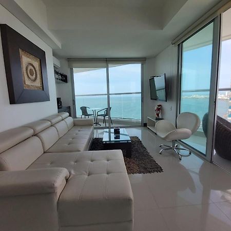 Palmetto Eliptic Luxury Beachfront Apartment Bocagrande Cartagena Esterno foto