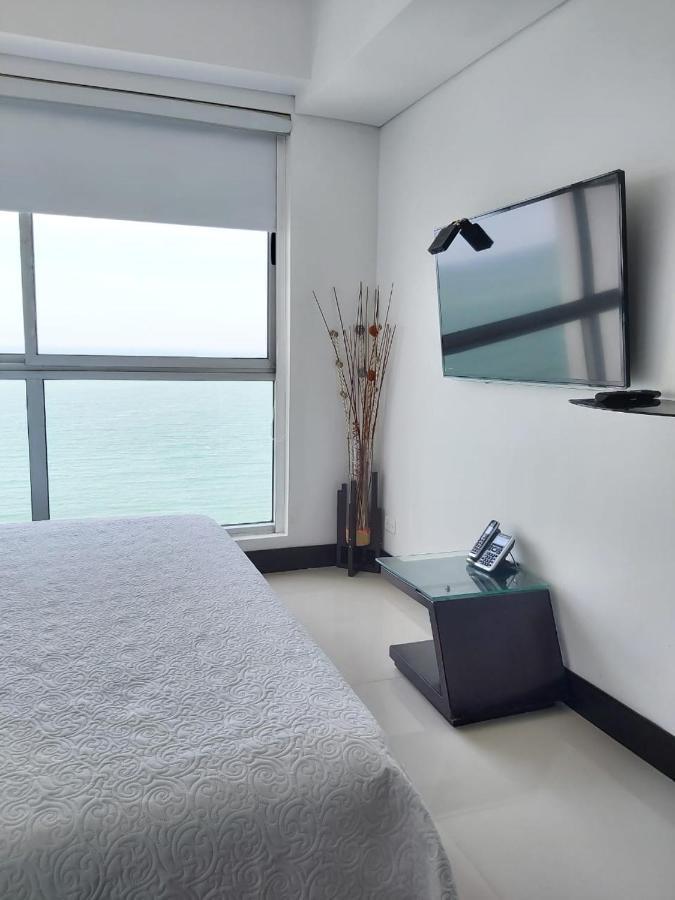 Palmetto Eliptic Luxury Beachfront Apartment Bocagrande Cartagena Esterno foto